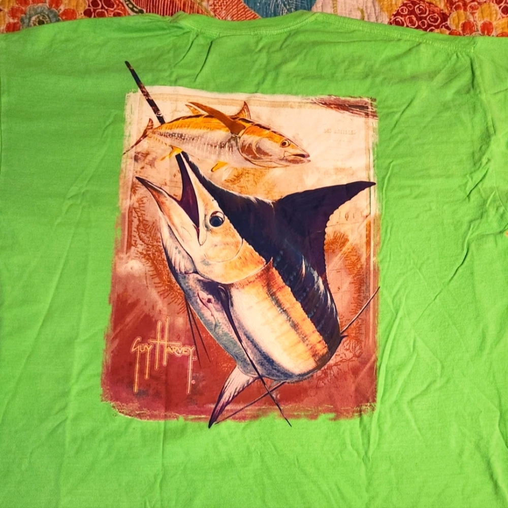 Guy Harvey short sleeve t-shirt men's  size XL